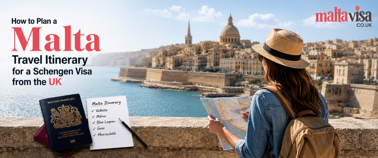 How to Plan a Malta Travel Itinerary for a Schengen Visa from the UK